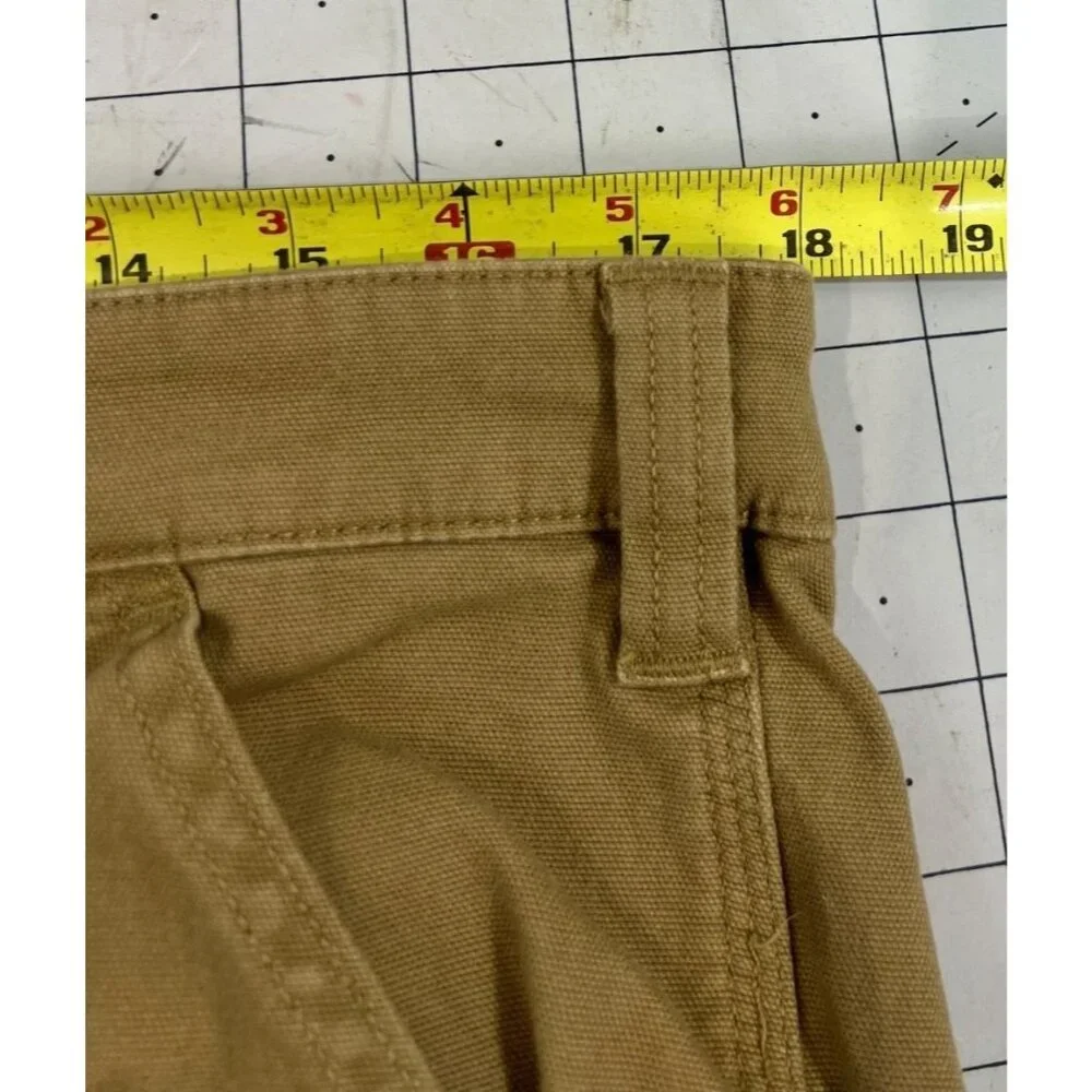 Carhartt Loose Fit Women's Carpenter Work Pants Size 12 Regular Brown  BN2080-W - Picture 8 of 10